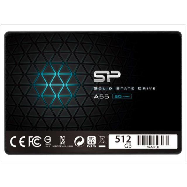 シリコンパワー 2.5インチ SSD Ace A55シリーズ 512GB