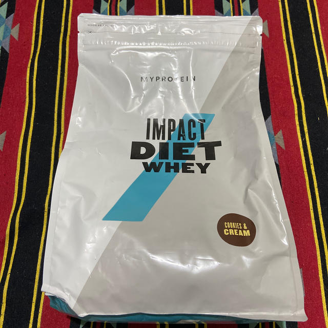 マイプロテイン impact diet wheyクッキーアンドクリーム2.5kg