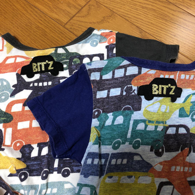 Bit'z(ビッツ)のビッツ♡Tシャツ♡2枚 キッズ/ベビー/マタニティのキッズ服男の子用(90cm~)(Tシャツ/カットソー)の商品写真
