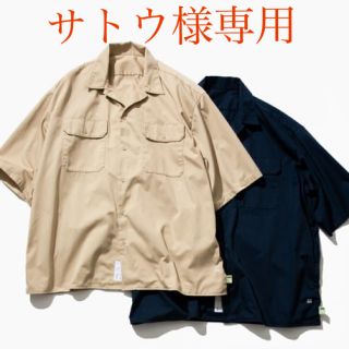 ビームス(BEAMS)のサトウ様専用　A.H×SSZ  シャツ&ショーツ　セットアップ　NAVY  M(ショートパンツ)