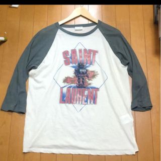 ※値下げしました※【新品・未使用】SAINT LAURENT ロボット Tシャツ