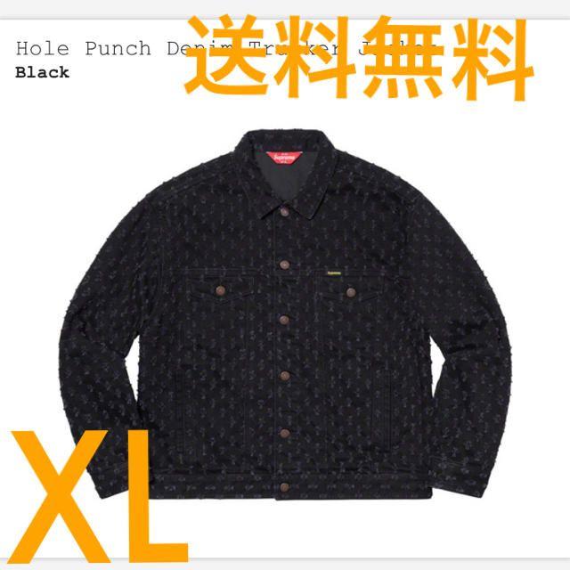 最新のデザイン Supreme - Hole Punch Denim Trucker Jacket supreme Gジャン/デニムジャケット 最新のデザイン Supreme - Hole Punch Denim Trucker Jacket supreme Gジャン/デニムジャケット