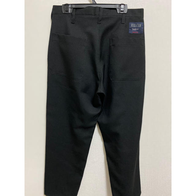 ヨウジヤマモト　Hook Black West Easy Trousers 1