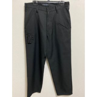 ヨウジヤマモト(Yohji Yamamoto)のヨウジヤマモト　Hook Black West Easy Trousers(スラックス)