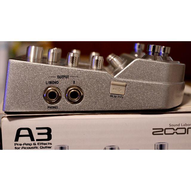 ZOOM A3 アコースティックギター用プリアンプ・エフェクター ZOOM A3 アコースティックギター用プリアンプ・エフェクター