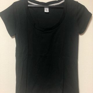 ルカ(LUCA)のＬＵＣＡ、黒Tシャツ(Tシャツ(半袖/袖なし))