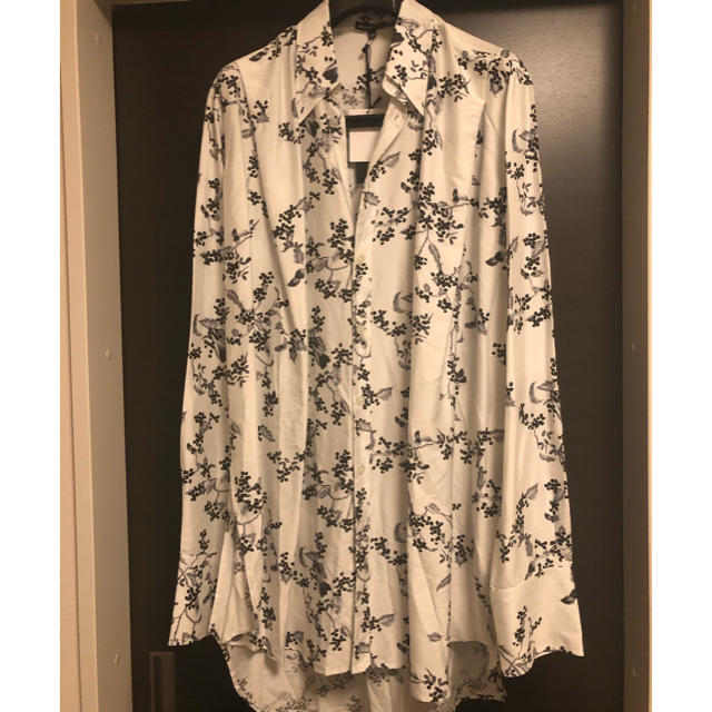 シャツann demeulemeester   花柄　シャツ　一時的に値下げ中