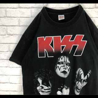 アンビル avvil KISS キッス ARMY タイダイ柄 両面プリント バンドTシャツ バンT USA製 メンズM /eaa326233