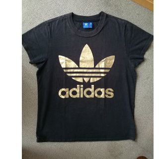 アディダス(adidas)のadidas　トレフォイル　ゴールド　Tシャツ(Tシャツ/カットソー(半袖/袖なし))