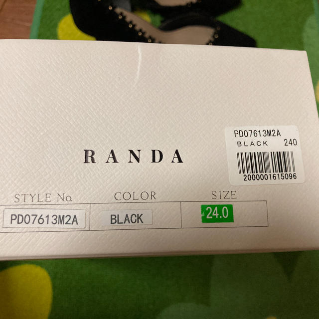 RANDA(ランダ)のRANDA 黒パンプス レディースの靴/シューズ(ハイヒール/パンプス)の商品写真