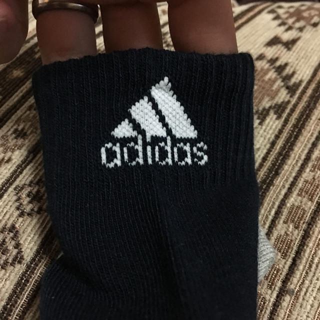 adidas(アディダス)のadidas 靴下 キッズ/ベビー/マタニティのこども用ファッション小物(靴下/タイツ)の商品写真