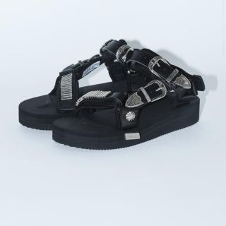 トーガ(TOGA)の【新品未使用】TOGA SUICOKE サンダル ブラック 5 23cm トーガ(サンダル)