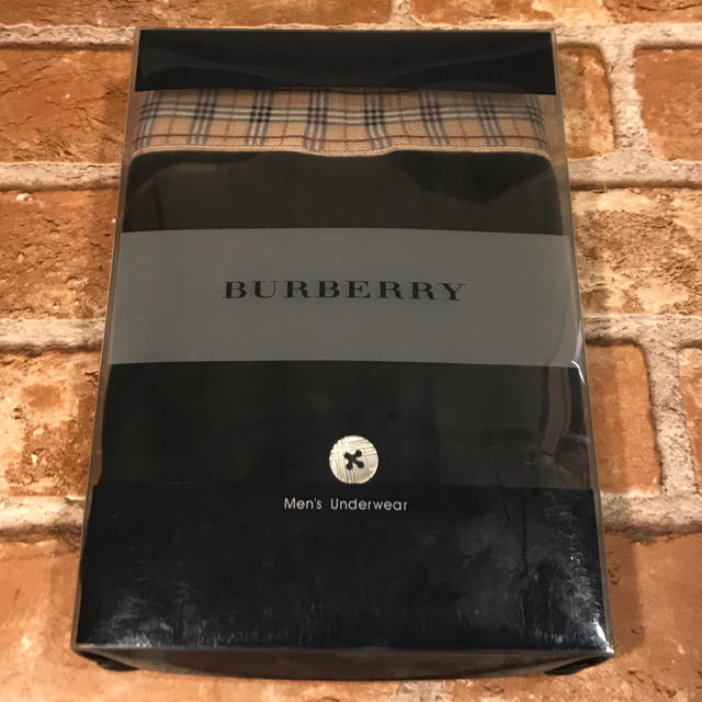 BURBERRY(バーバリー)のBURBERRY バーバリー ノバチェック ボクサーパンツ M ホースマーク刺繍 メンズのアンダーウェア(ボクサーパンツ)の商品写真