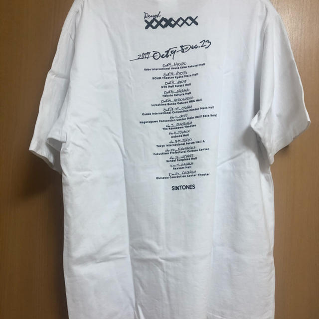 しです⊷ Johnny's ライブTシャツの通販 by mt__'s shop｜ジャニーズならラクマ - SixTONES ℮しです