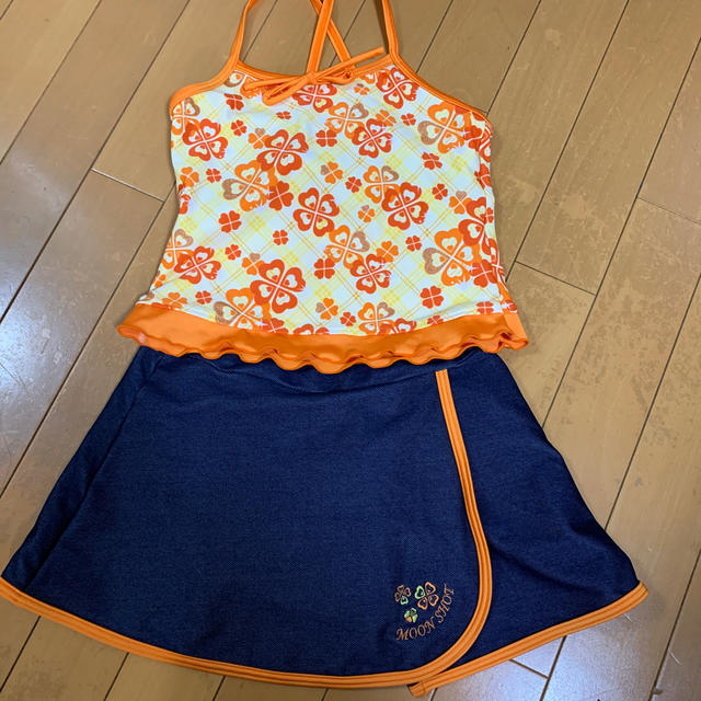 アンサンブル　水着　140から150 キッズ/ベビー/マタニティのキッズ服女の子用(90cm~)(水着)の商品写真