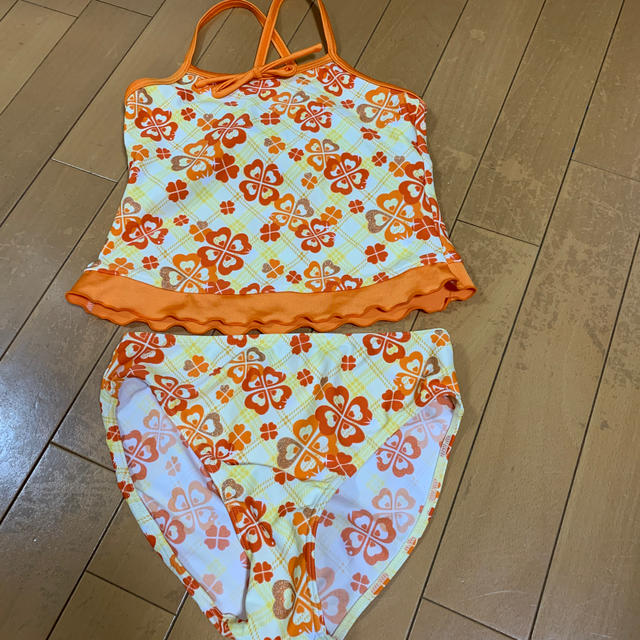 アンサンブル　水着　140から150 キッズ/ベビー/マタニティのキッズ服女の子用(90cm~)(水着)の商品写真