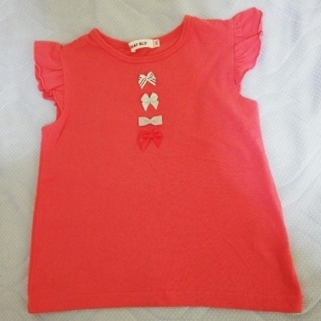 BeBe(ベベ)のスラップスリップ　Tシャツ　110㎝ キッズ/ベビー/マタニティのキッズ服女の子用(90cm~)(Tシャツ/カットソー)の商品写真