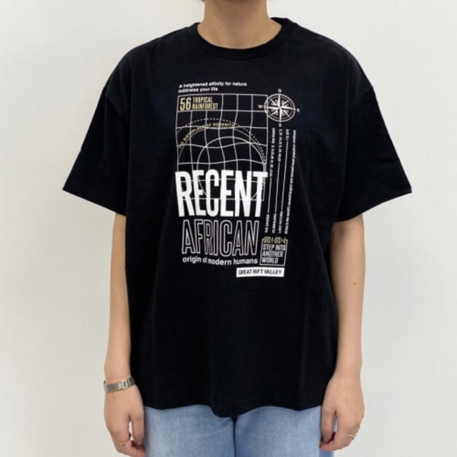 PAGEBOY(ページボーイ)のタグ付き未使用　PAGEBOY アフログラフィックTシャツ レディースのトップス(Tシャツ(半袖/袖なし))の商品写真