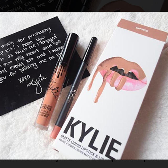 Kylie Cosmetics(カイリーコスメティックス)の★正規品お探しの方★Kylie★EXPOSED★セット コスメ/美容のベースメイク/化粧品(口紅)の商品写真