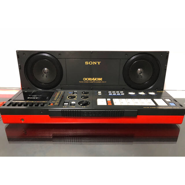 夜空 ☆希少品☆SONY ソニーCHORD MACHINEソニーCFS-C7 ラジカセ