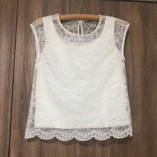 マイストラーダ(Mystrada)のMsk様専用♡マイストラーダ♡美品♡レーストップス(カットソー(半袖/袖なし))