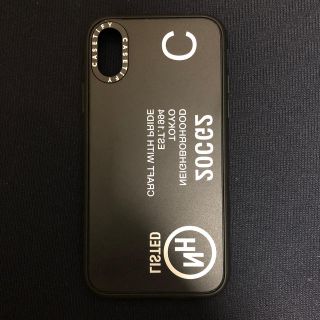 ネイバーフッド(NEIGHBORHOOD)のneighborhood iPhone XS case black(iPhoneケース)