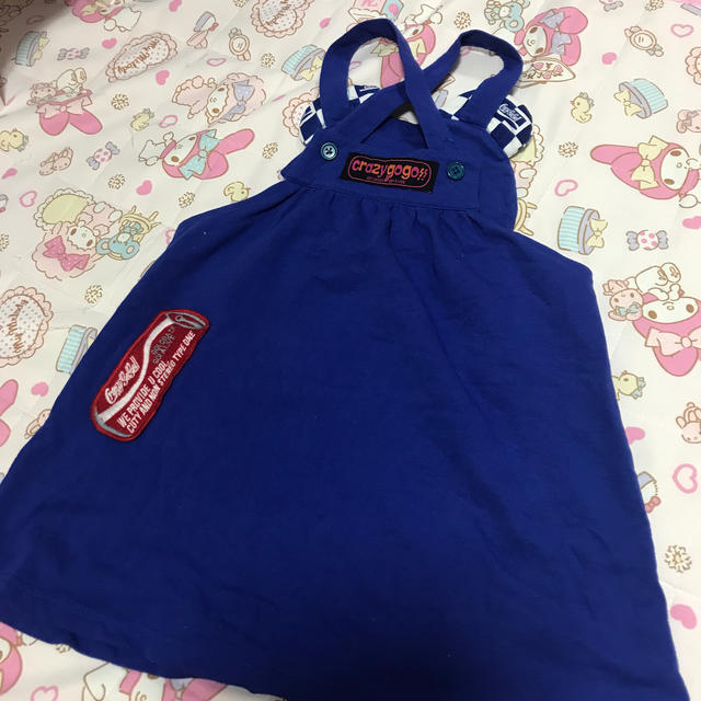 JAM(ジャム)のクレイジーゴーゴー　ジャンスカ　110 キッズ/ベビー/マタニティのキッズ服女の子用(90cm~)(スカート)の商品写真