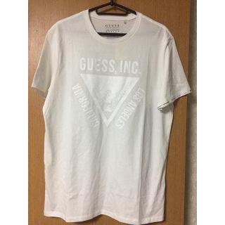 ゲス(GUESS)の【新品】レア商品 ゲス GUESS Tシャツ ホワイト 白 M タグ付き (Tシャツ/カットソー(半袖/袖なし))