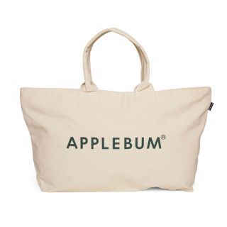 アップルバム(APPLEBUM)のAPPLEBUM Logo Canvas Zip Totebag NATURAL(トートバッグ)