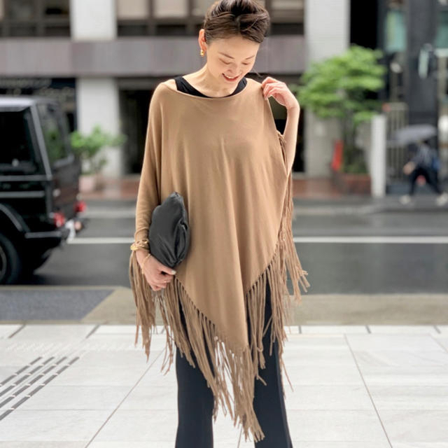 アパルトモン★GOOD GRIEF Fringe Poncho