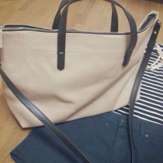 ザラ(ZARA)のﾊﾞｲｶﾗｰBAG(トートバッグ)