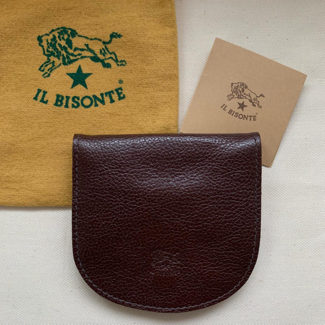 IL BISONTE(イルビゾンテ)のイルビゾンテ コインケース こげ茶 新品未使用 メンズのファッション小物(コインケース/小銭入れ)の商品写真