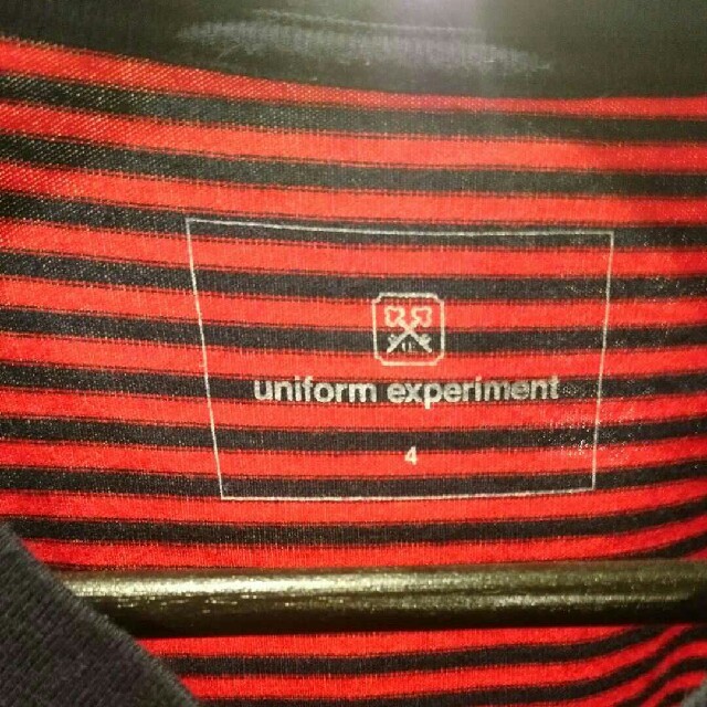 uniform experiment(ユニフォームエクスペリメント)のuniform experiment ボーダーTシャツ メンズのトップス(Tシャツ/カットソー(半袖/袖なし))の商品写真