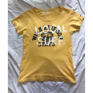 ロンハーマン(Ron Herman)のリメイク チャンピオン カレッジ Tシャツ 古着 ビンテージ(Tシャツ/カットソー(半袖/袖なし))