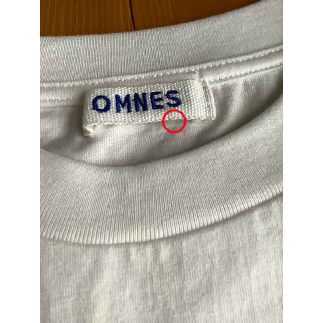 【QUEEN様専用】OMNES フレンチスリーブTシャツ 新品未使用 レディースのトップス(Tシャツ(半袖/袖なし))の商品写真