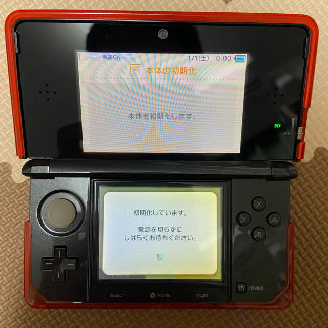 ニンテンドー3DS(ニンテンドー3DS)の【最終価格】【ジャンク】ニンテンドー3DS ブラック エンタメ/ホビーのゲームソフト/ゲーム機本体(携帯用ゲーム機本体)の商品写真