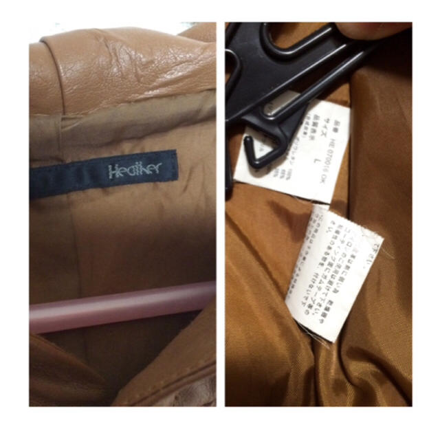 heather(ヘザー)のHeather ジャケット キャメル レディースのジャケット/アウター(その他)の商品写真