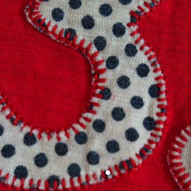 Skip Land(スキップランド)の赤のタンクトップ 100㌢ キッズ/ベビー/マタニティのキッズ服女の子用(90cm~)(Tシャツ/カットソー)の商品写真