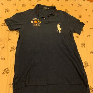 ポロラルフローレン(POLO RALPH LAUREN)の【激レア】ラルフローレン メンズ ポロ ビッグポニー ヨットクラブ ネイビー M(ポロシャツ)