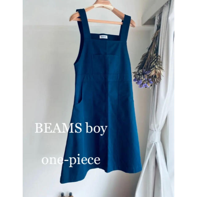 BEAMS BOY(ビームスボーイ)のBEAMS boy/コットンワンピース レディースのワンピース(ひざ丈ワンピース)の商品写真