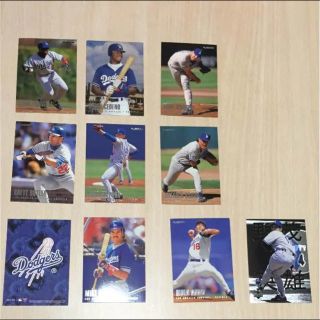 MLB 野茂英雄 ほかドジャース カードセット(シングルカード)