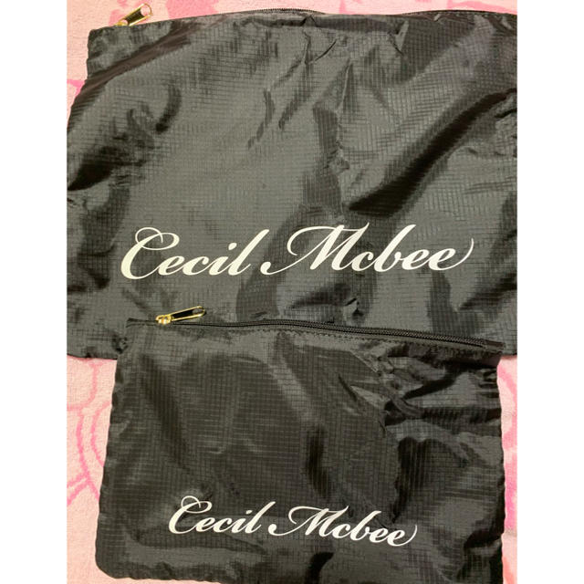 CECIL McBEE(セシルマクビー)のCECIL McBEE☆新品☆最新☆トラベルポーチ4点セット☆ レディースのファッション小物(ポーチ)の商品写真