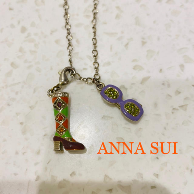 ANNA SUI(アナスイ)のアナスイ　チャーム付きネックレス　新品 レディースのアクセサリー(ネックレス)の商品写真