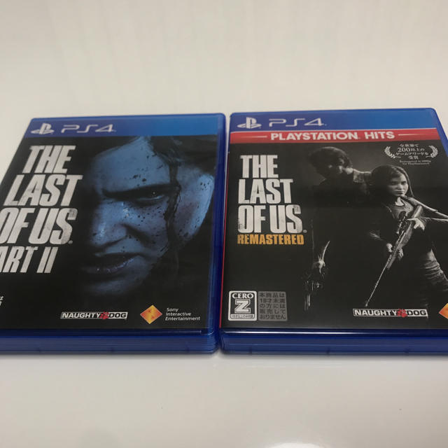 PlayStation4(プレイステーション4)のThe Last of Us Remastered + Part2 セット販売 エンタメ/ホビーのゲームソフト/ゲーム機本体(家庭用ゲームソフト)の商品写真