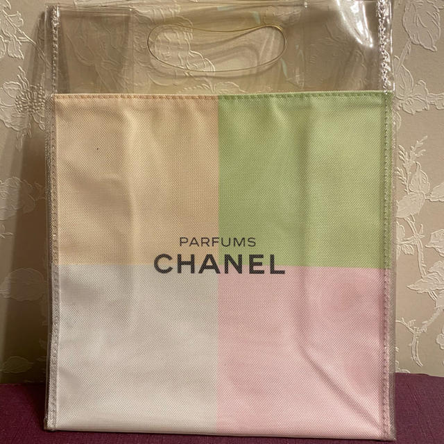 CHANEL(シャネル)の⭐️CHANEL parfums ノベルティーバッグ⭐️ エンタメ/ホビーのコレクション(ノベルティグッズ)の商品写真