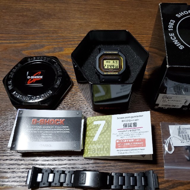 G-SHOCK(ジーショック)のG-SHOCK　GW-B5600BC-1ER　電波ソーラー　中古オマケ付き‼️ メンズの時計(腕時計(デジタル))の商品写真