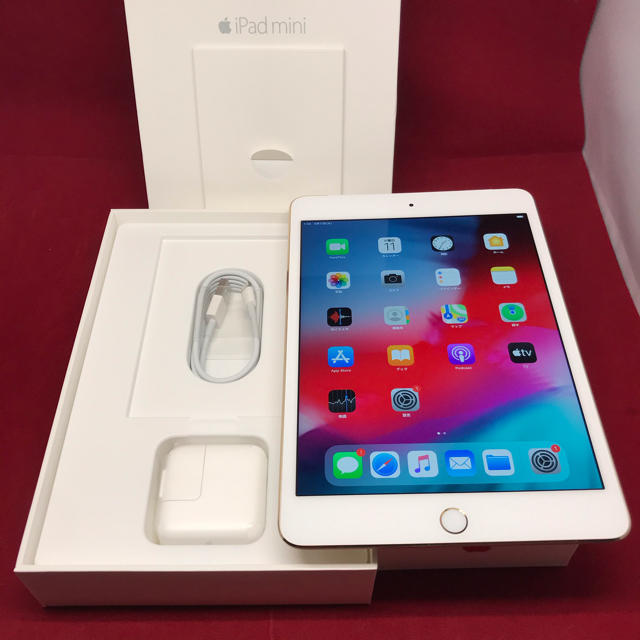 iPad mini4 128GB wifi+celler SIMフリー　極美品