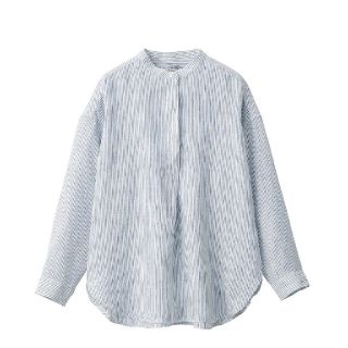 ムジルシリョウヒン(MUJI (無印良品))のチュニック.ストライプM-L (チュニック)