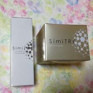 simiTRY パーフェクトホワイトジェル、薬用美白エッセンス セット(オールインワン化粧品)