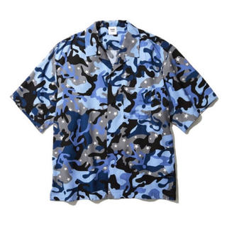 ジーユー(GU)の新品 ジーユー　GU　オープンカラーシャツ(5分袖)1MW by.　ソフ(シャツ)